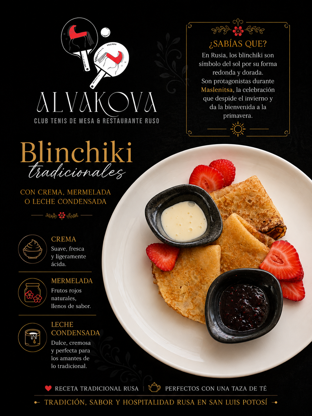 Blinchiki tradicionales