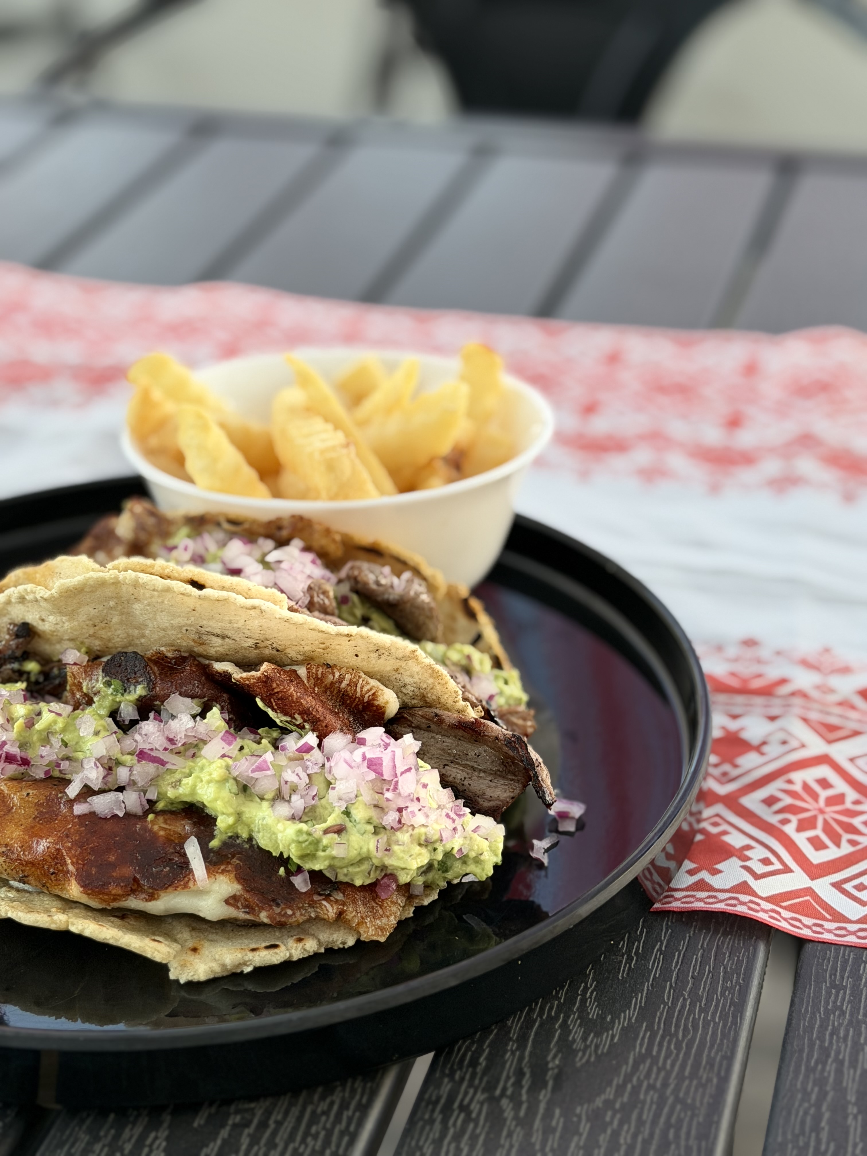 Combo de tacos de cecina